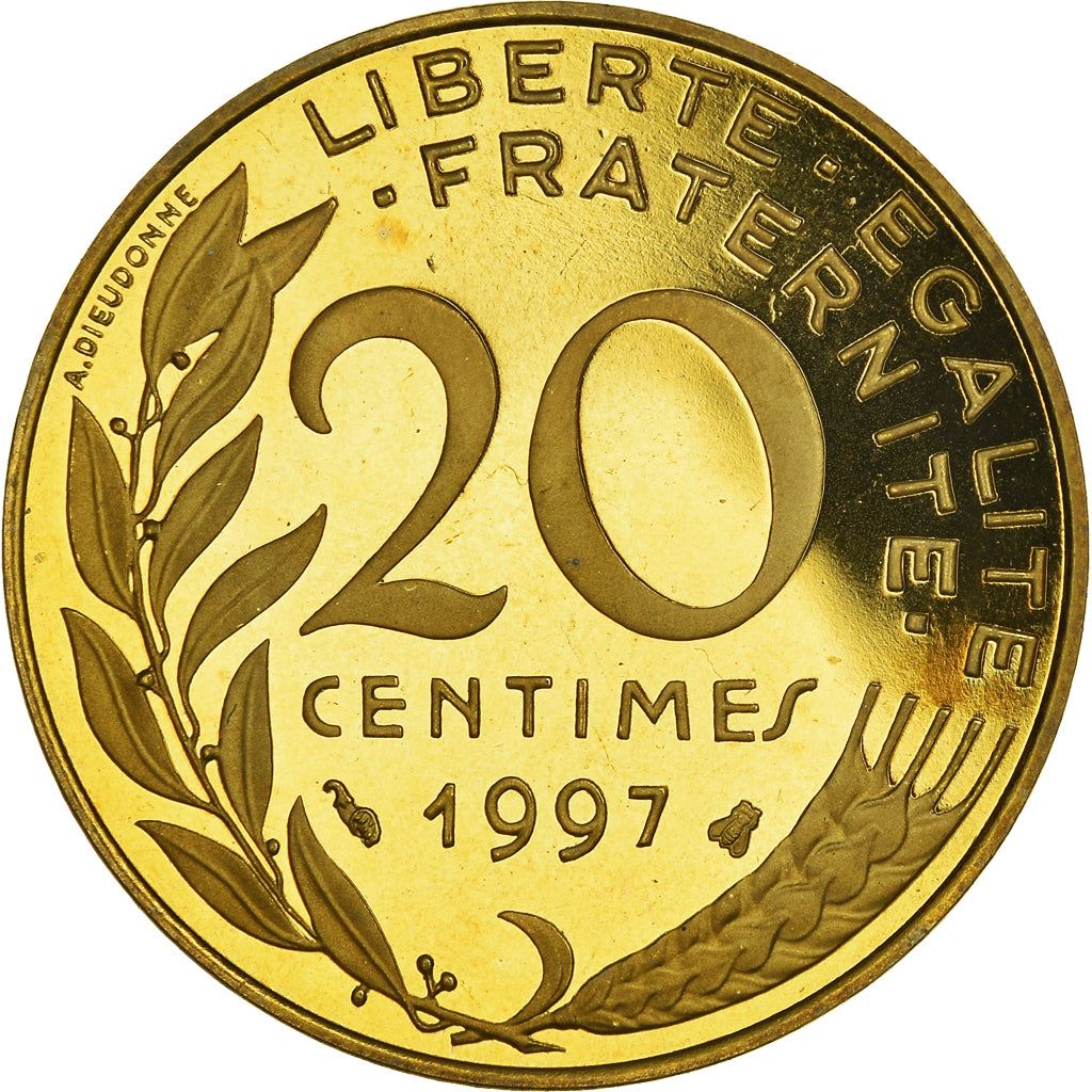 French Coin 20 Centimes | KM930 | France | 1962 - 2001