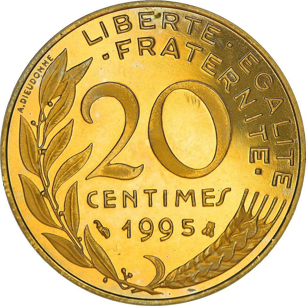 French Coin 20 Centimes | KM930 | France | 1962 - 2001