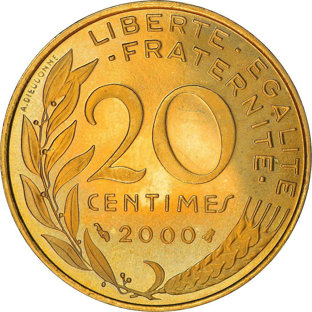 French Coin 20 Centimes | KM930 | France | 1962 - 2001