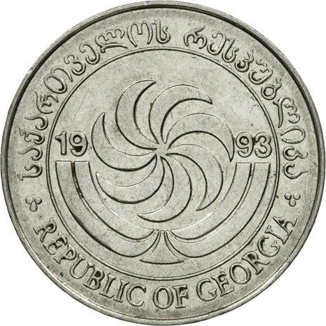 Georgia Coin | 5 Tetri | Borjgali | Tree Of Life | KM78 | 1993