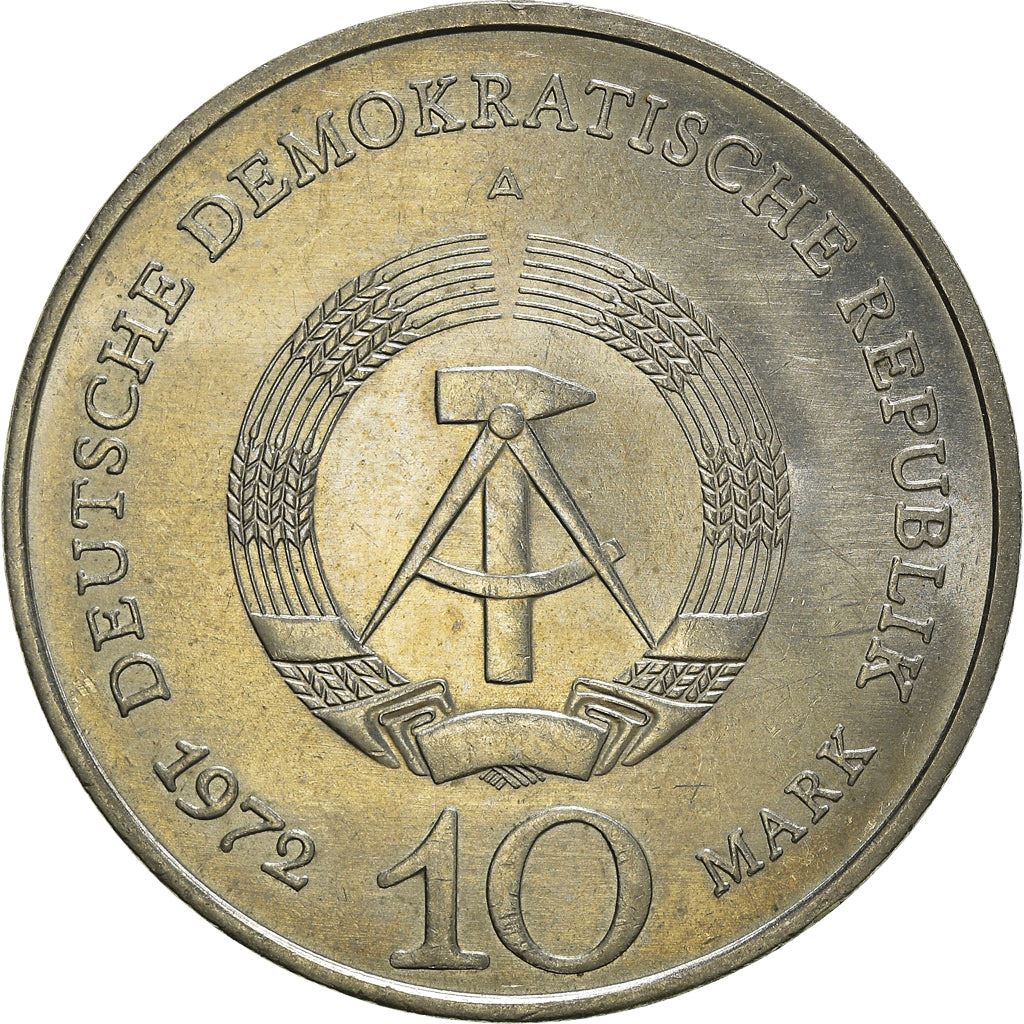 German Democratic Republic 10 Mark Coin | Buchenwald Memorial | KM38 | 1972