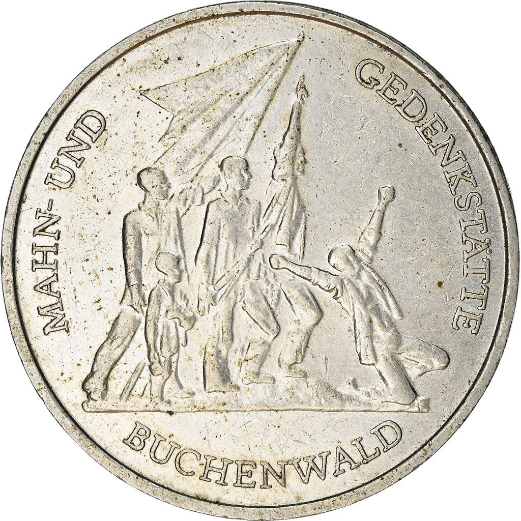 German Democratic Republic 10 Mark Coin | Buchenwald Memorial | KM38 | 1972