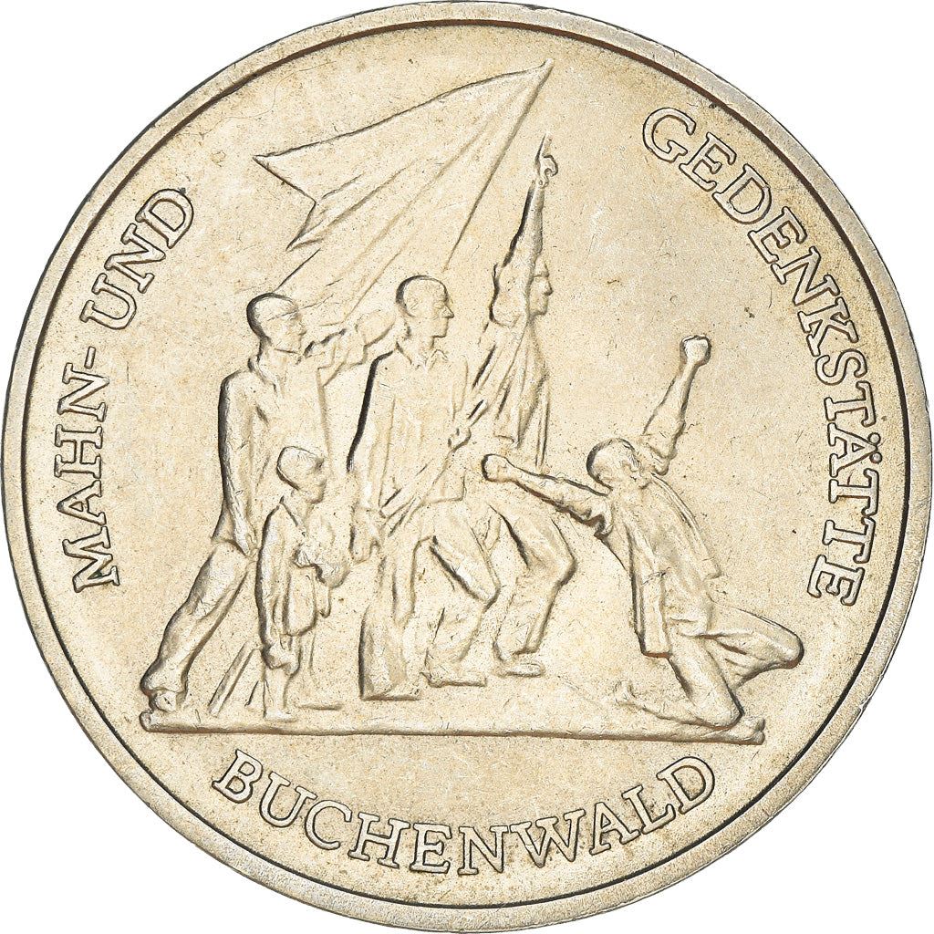 German Democratic Republic 10 Mark Coin | Buchenwald Memorial | KM38 | 1972