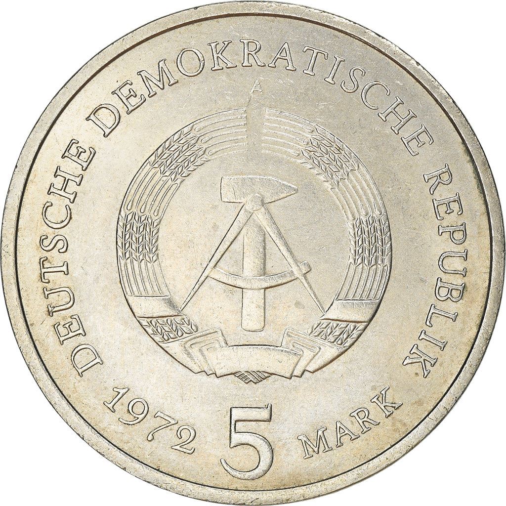 German Democratic Republic 5 Mark Coin | Meissen City | KM37 | 1972 - 1983