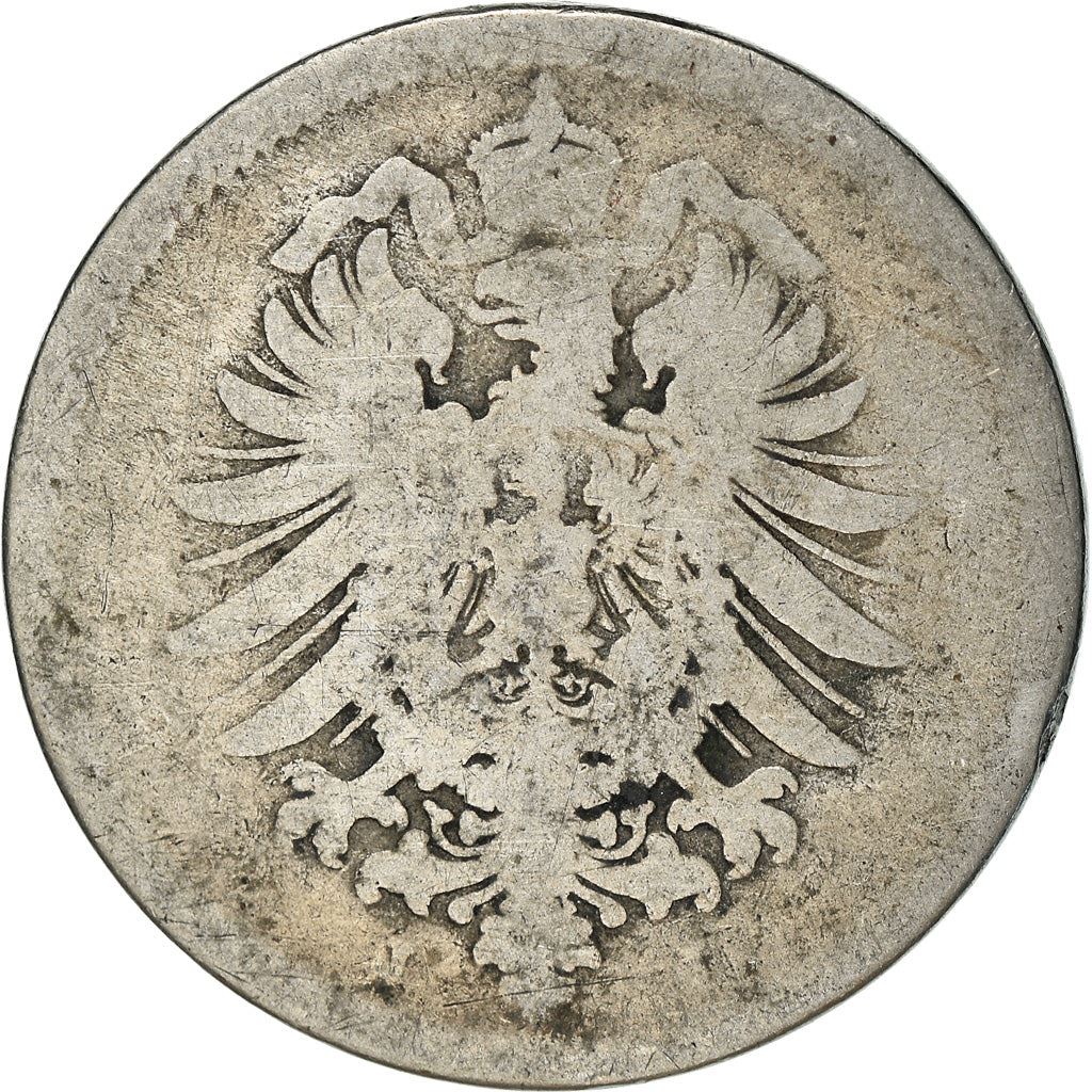 German Empire 10 Pfennig Coin | Deutsches Reich | Wilhelm I Type 1 | KM4 | 1873 - 1889