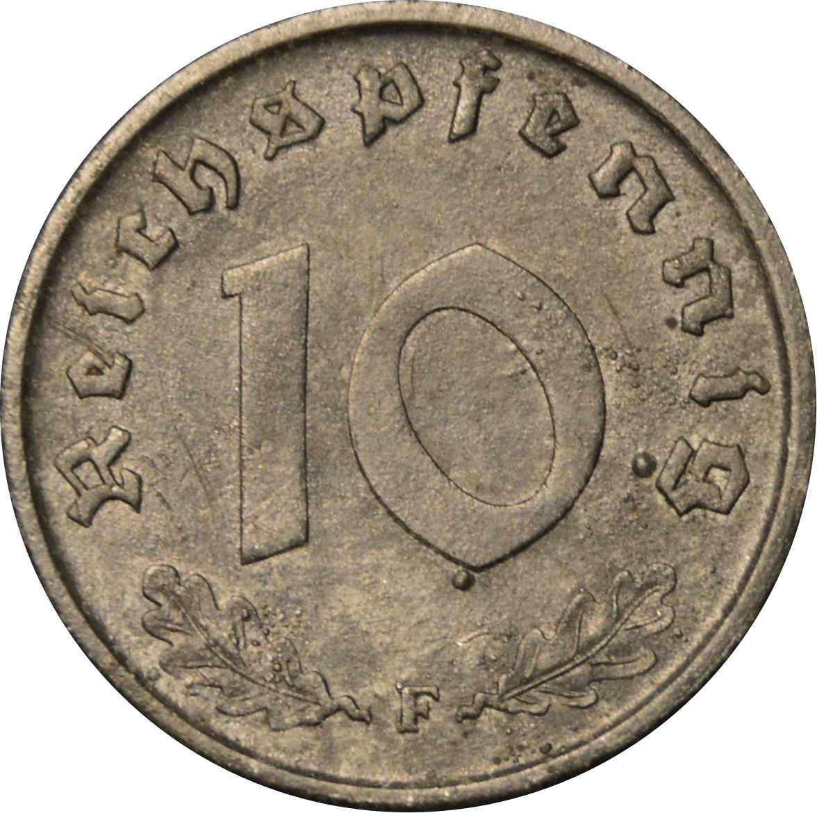 Germany | Allied occupation | 10 Reichspfennig Coin | KMA104 | 1945 - 1948