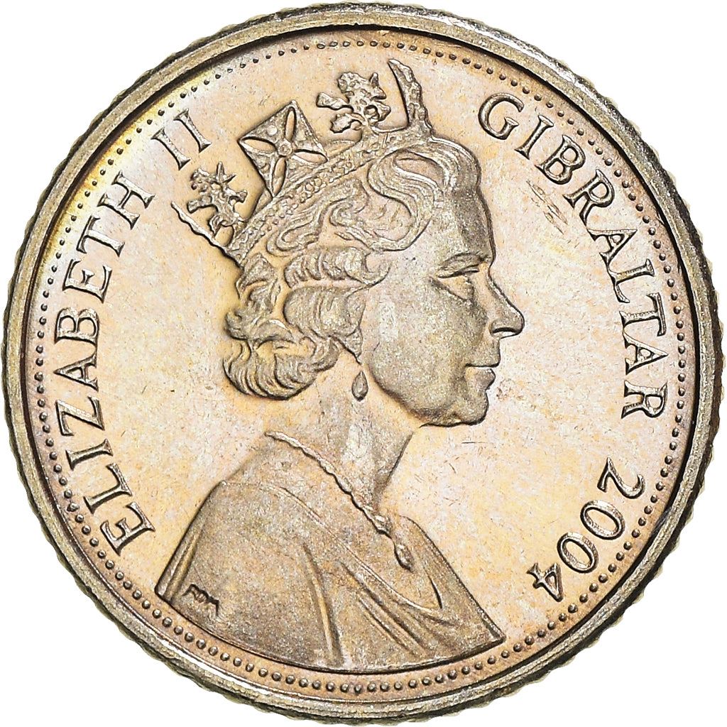 Gibraltar | 5 Pence | Queen Elizabeth II | Occupation | KM1049 | 2004