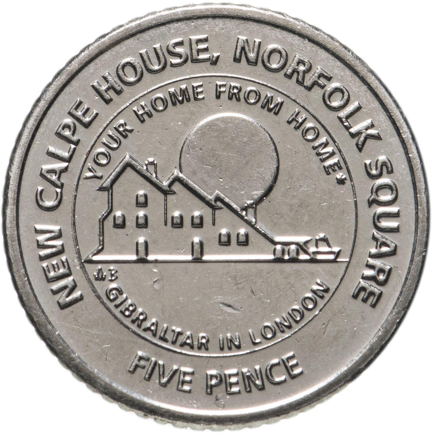 Gibraltar 5 pence | 2018 | New Calpe House