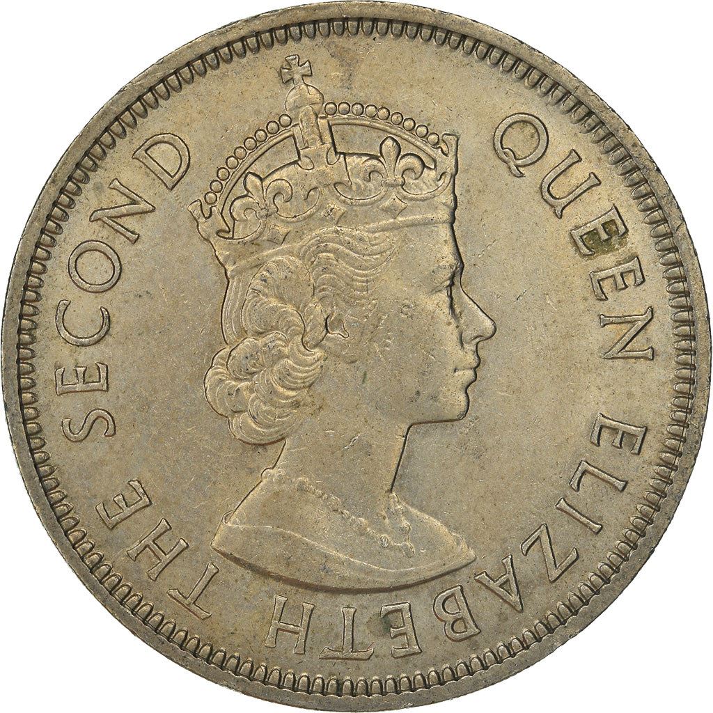 Hong Kong | 1 Dollar Coin | Elizabeth II | Km:31 | 1960 - 1970