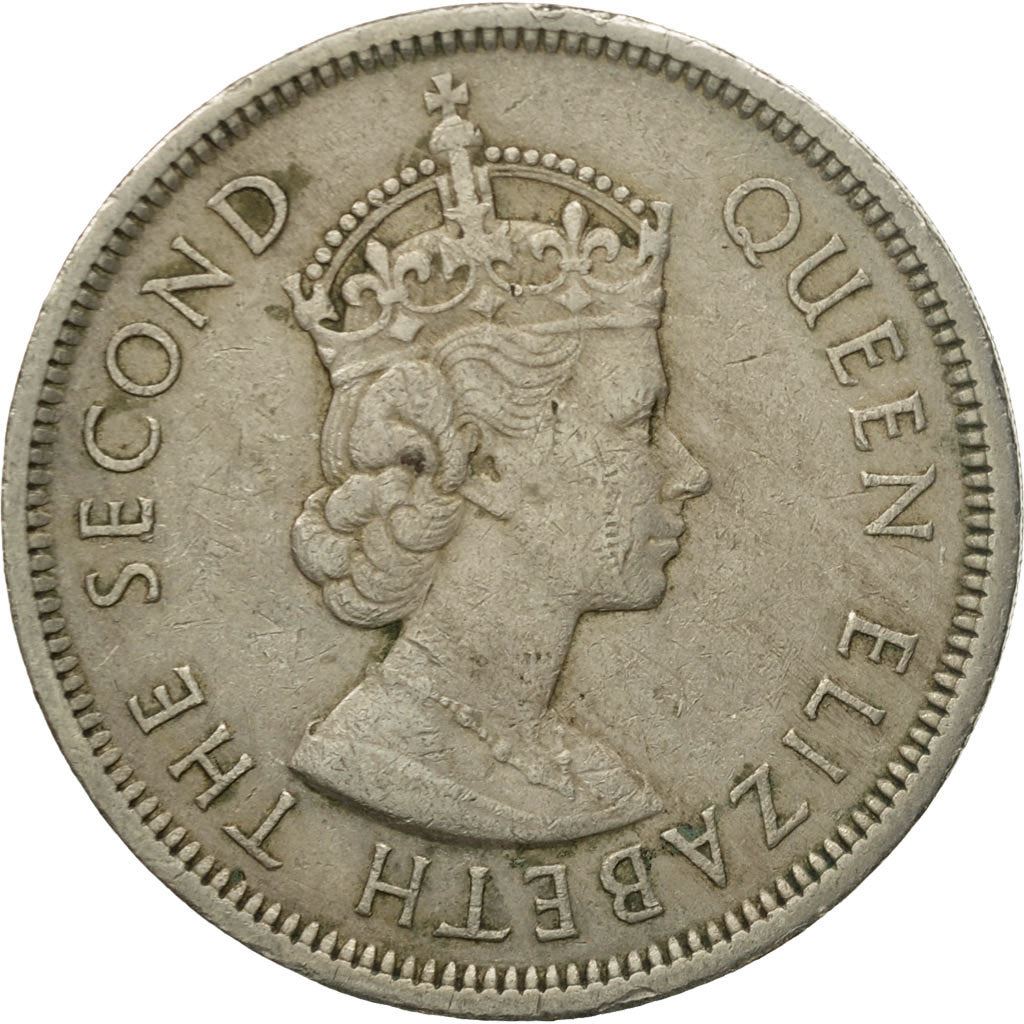 Hong Kong | 1 Dollar Coin | Elizabeth II | Km:31 | 1960 - 1970