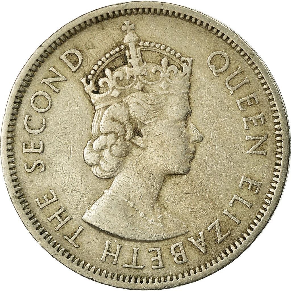 Hong Kong | 1 Dollar Coin | Elizabeth II | Km:31 | 1960 - 1970