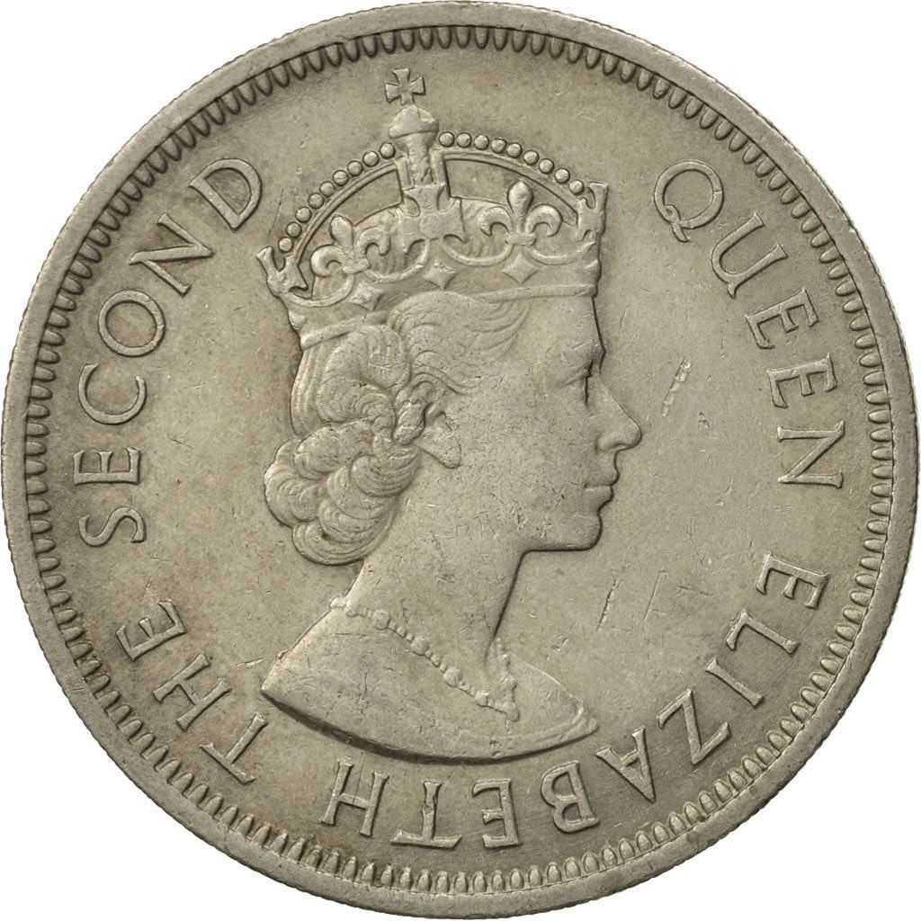 Hong Kong | 1 Dollar Coin | Elizabeth II | Km:35 | 1971 - 1975