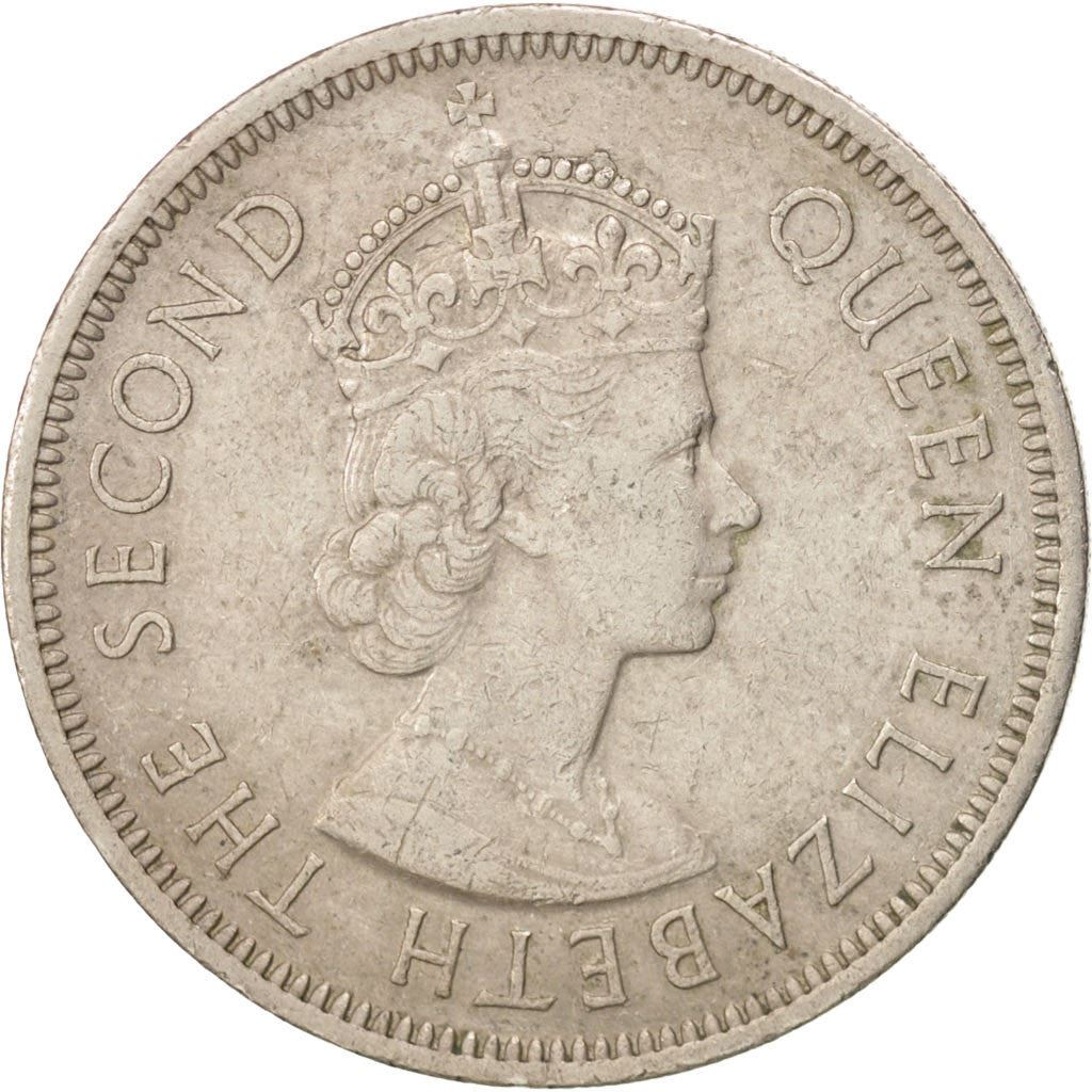 Hong Kong | 1 Dollar Coin | Elizabeth II | Km:35 | 1971 - 1975