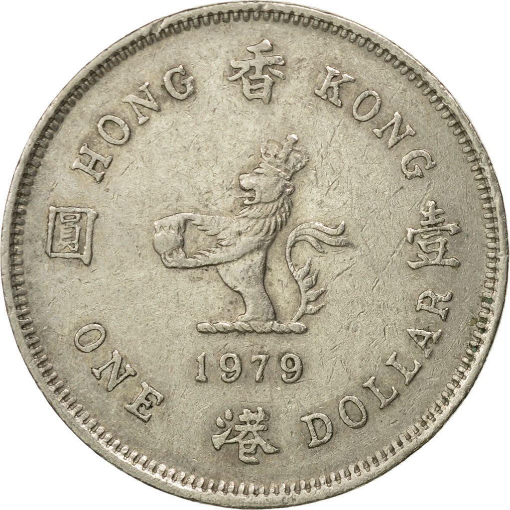 Hong Kong | 1 Dollar Coin | Elizabeth II | Km:43 | 1978 - 1980