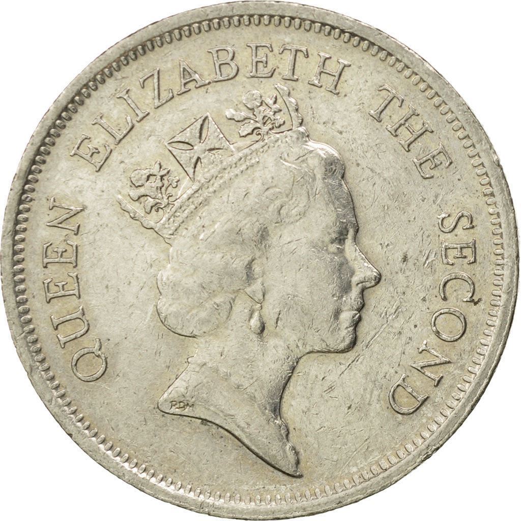 Hong Kong | 1 Dollar Coin | Elizabeth II | Km:63 | 1987 - 1992