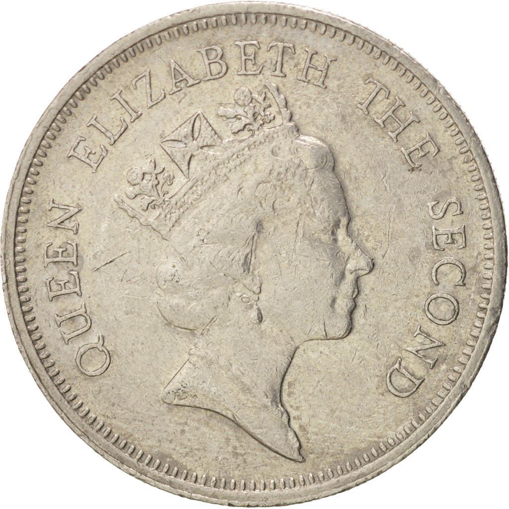 Hong Kong | 1 Dollar Coin | Elizabeth II | Km:63 | 1987 - 1992