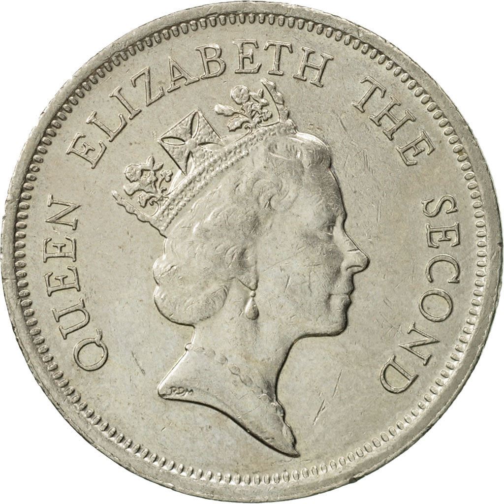 Hong Kong | 1 Dollar Coin | Elizabeth II | Km:63 | 1987 - 1992