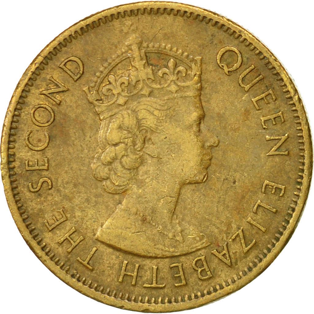 Hong Kong | 10 Cents Coin | Elizabeth II | Km:28.3 | 1971 - 1980