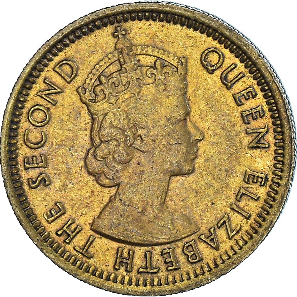 Hong Kong | 5 Cents Coin | Elizabeth II | Km:29.1 | 1958 - 1967