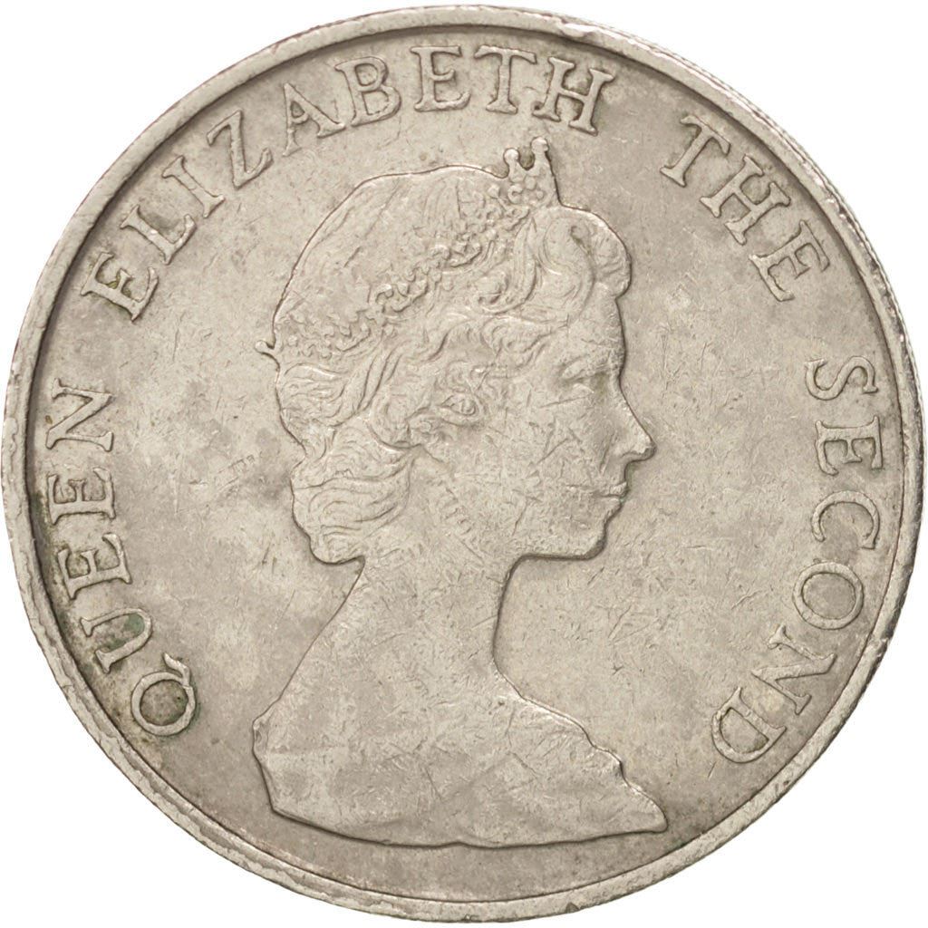 Hong Kong | 5 Dollars Coin | Elizabeth II | Km:46 | 1980 - 1984