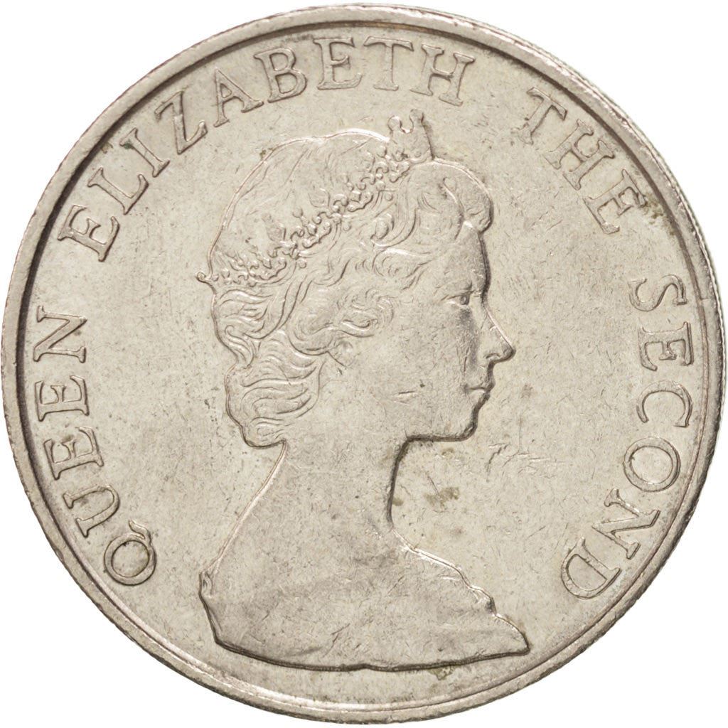 Hong Kong | 5 Dollars Coin | Elizabeth II | Km:46 | 1980 - 1984