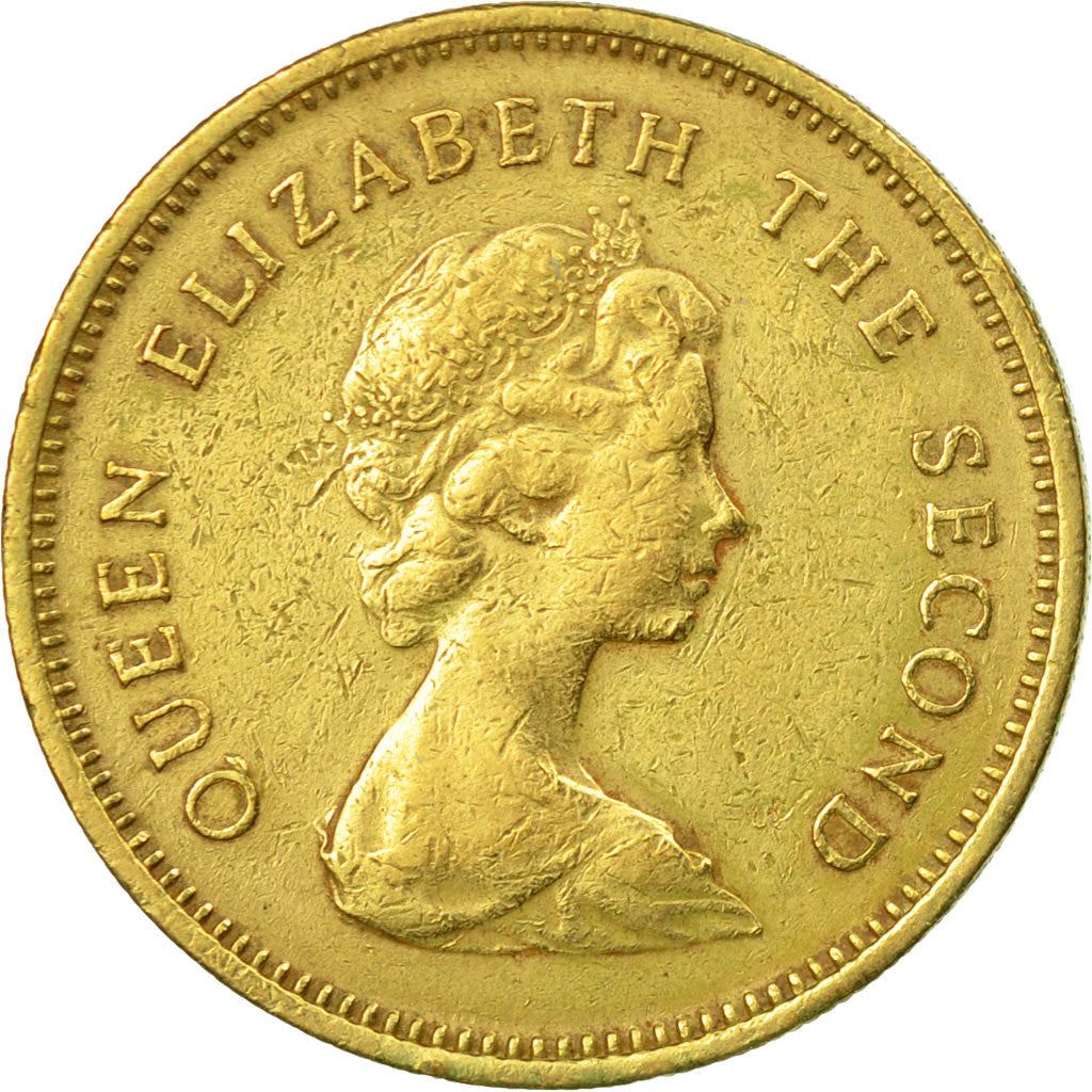 Hong Kong | 50 Cents Coin | Elizabeth II | Km:41 | 1977 - 1980