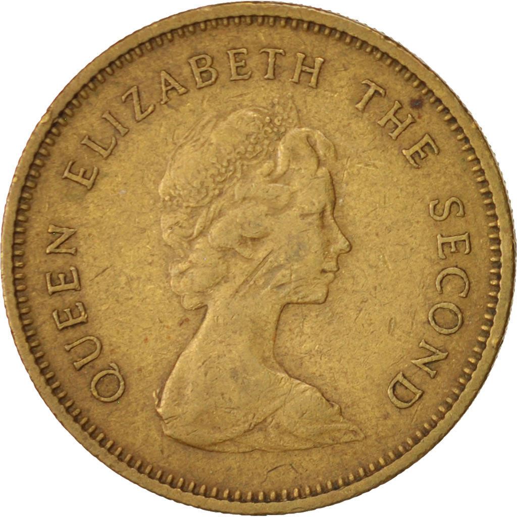 Hong Kong | 50 Cents Coin | Elizabeth II | Km:41 | 1977 - 1980