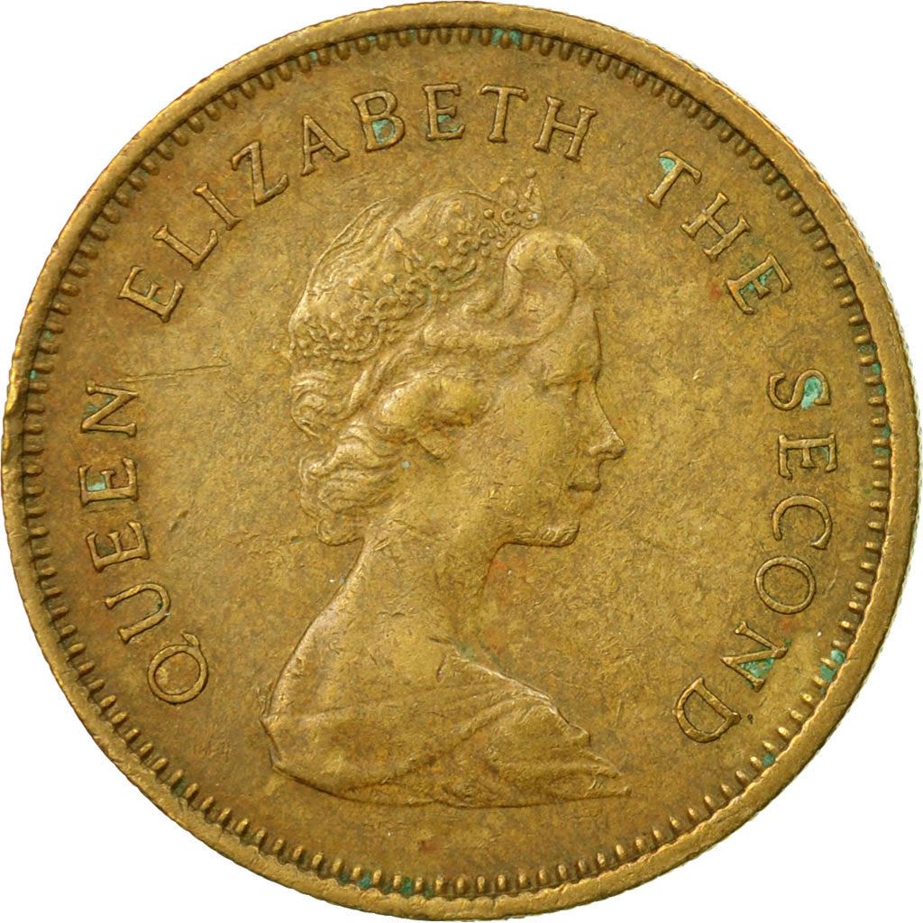 Hong Kong | 50 Cents Coin | Elizabeth II | Km:41 | 1977 - 1980