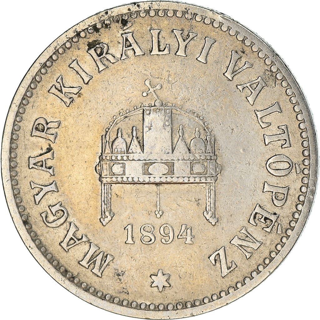 Hungary 10 Filler Coin | Franz Joseph I | Holy Crown | KM482 | 1892 - 1914