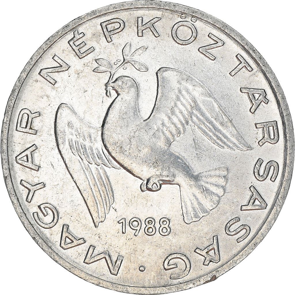 Hungary 10 Filler Coin | Peace Dove | KM572 | 1967 - 1989