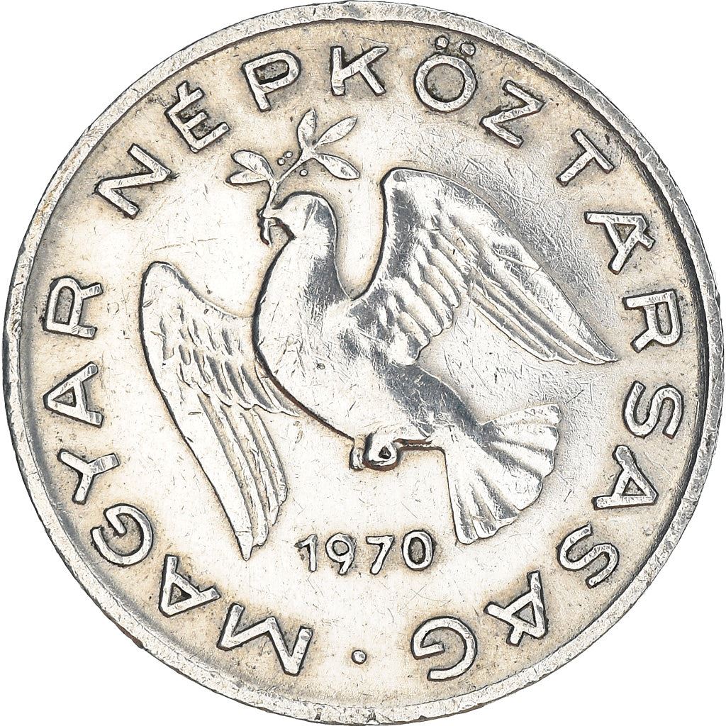 Hungary 10 Filler Coin | Peace Dove | KM572 | 1967 - 1989