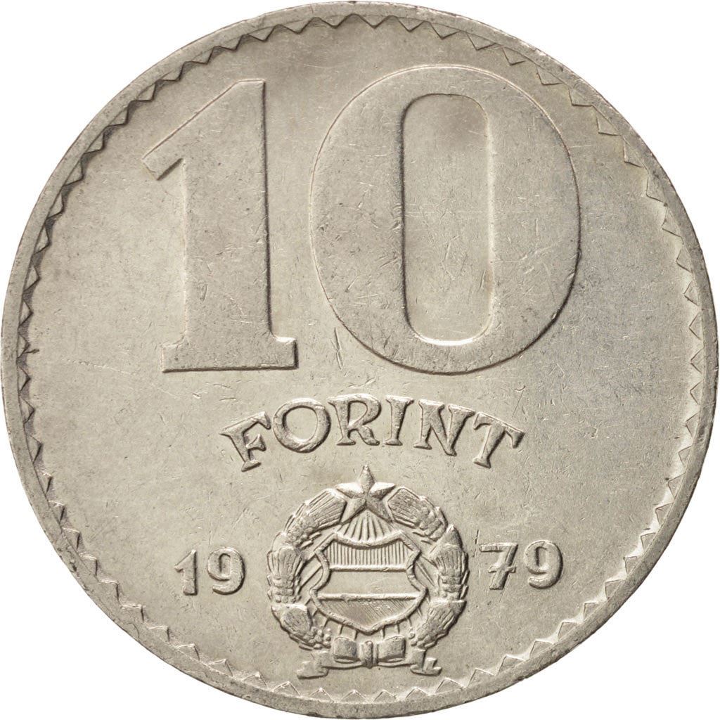 Hungary 10 Forint Coin | Strobl monument | KM595 | 1971 - 1982