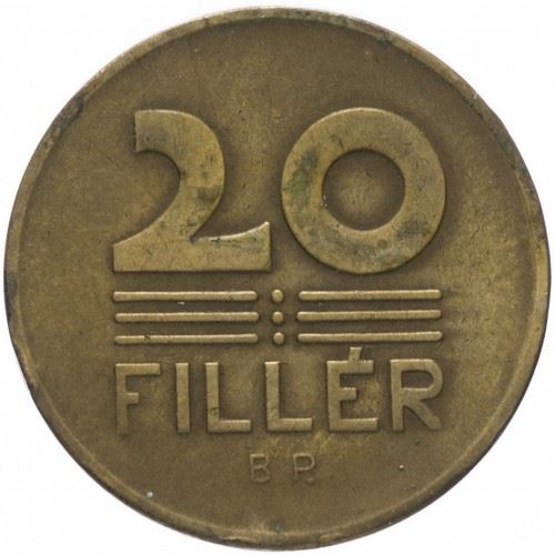 Hungary | 20 Filler Coin | KM531 | 1946 - 1950