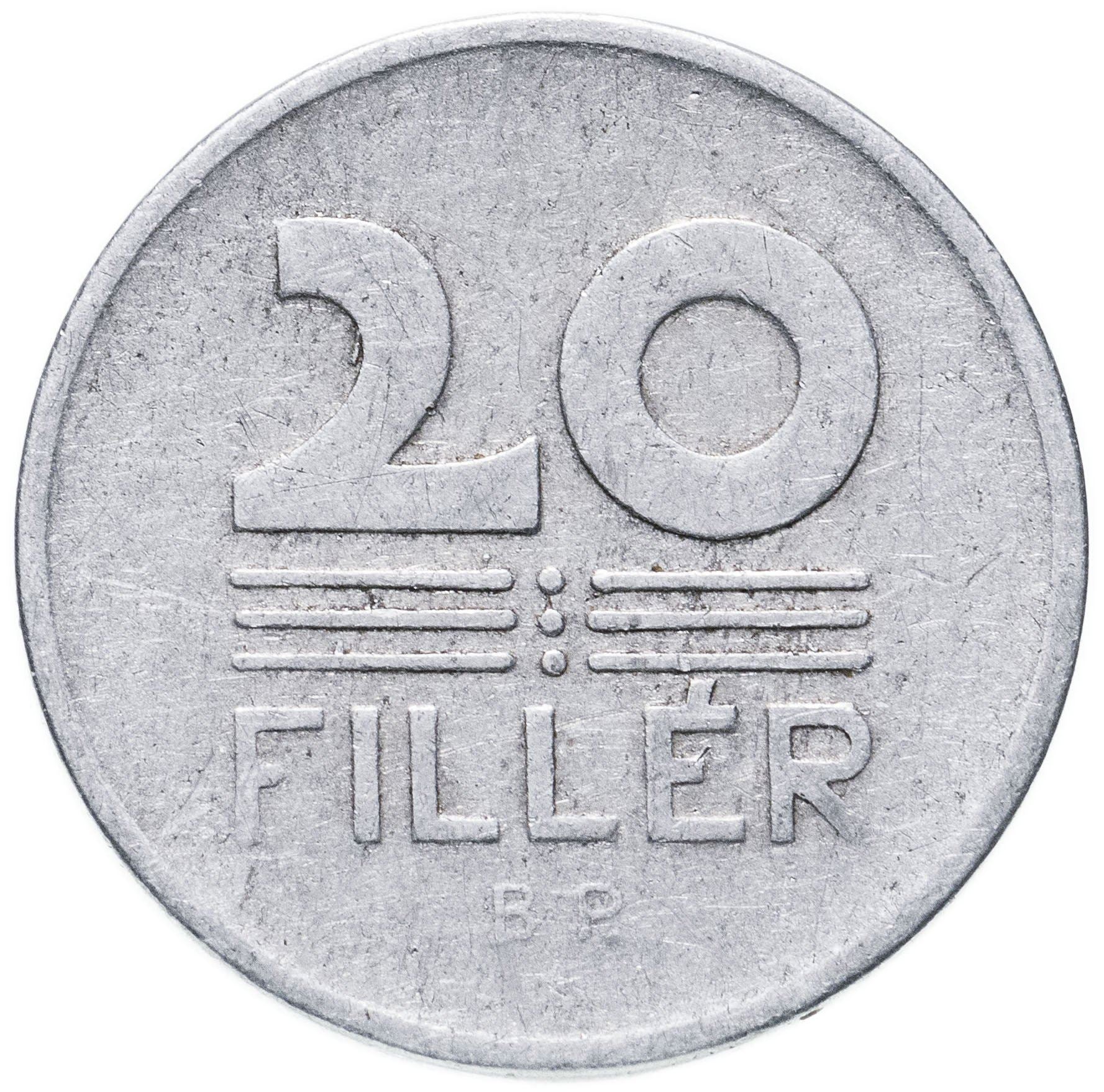 Hungary 20 Filler Coin | KM550 | 1953 - 1966