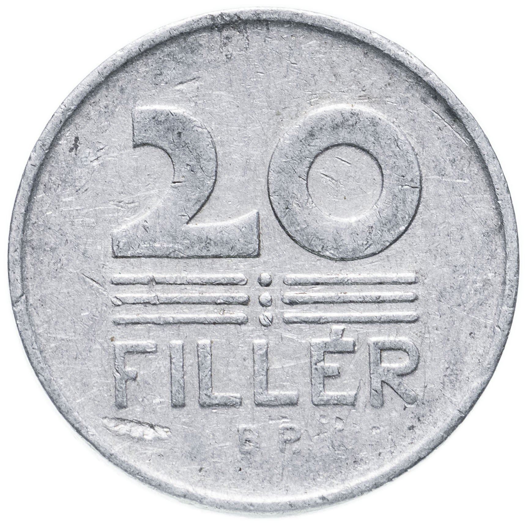 Hungary 20 Filler Coin | KM550 | 1953 - 1966