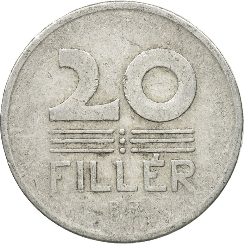 Hungary 20 Filler Coin | KM550 | 1953 - 1966