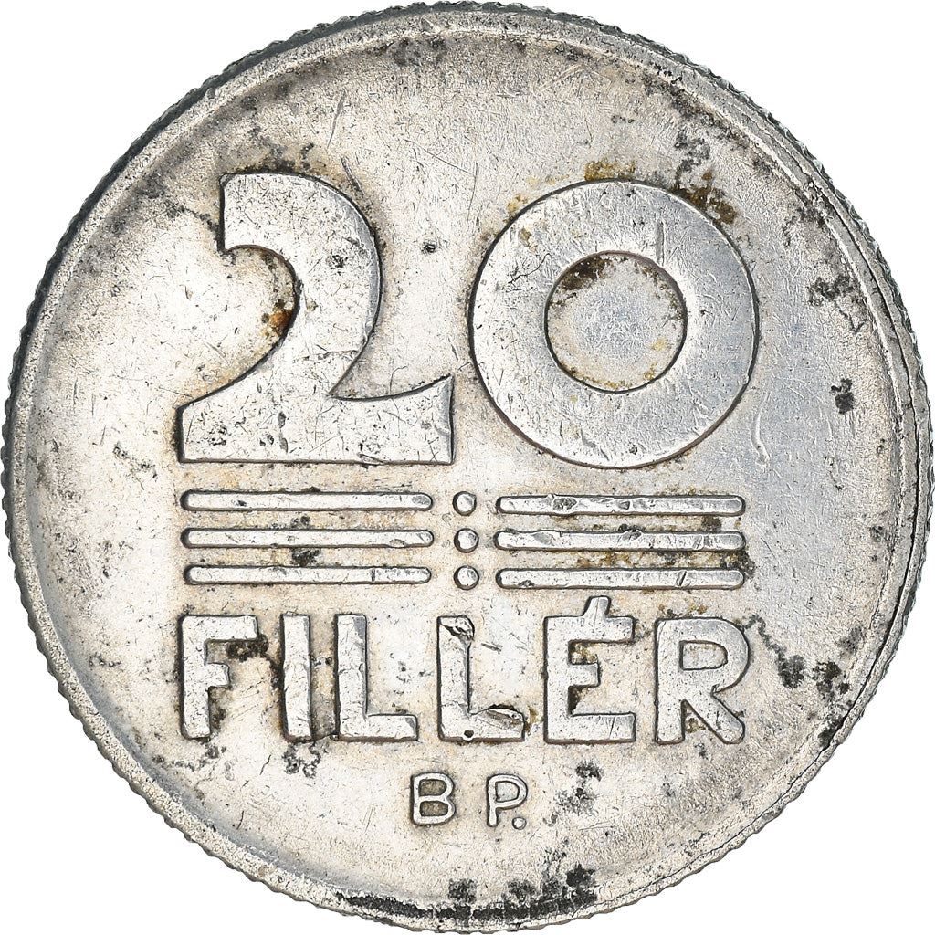 Hungary 20 Filler Coin | KM573 | 1967 - 1989