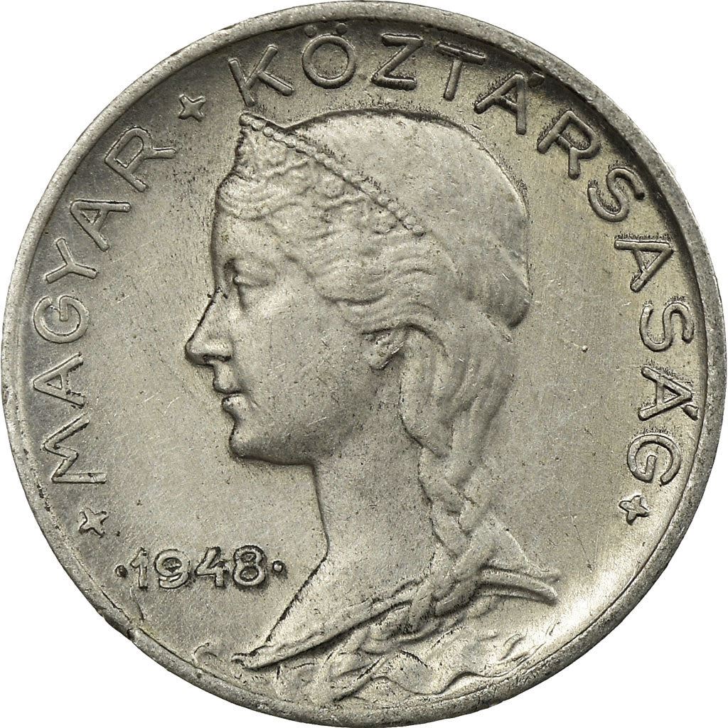 Hungary 5 Filler Coin | Hungaria Liberty | KM535 | 1948 - 1951