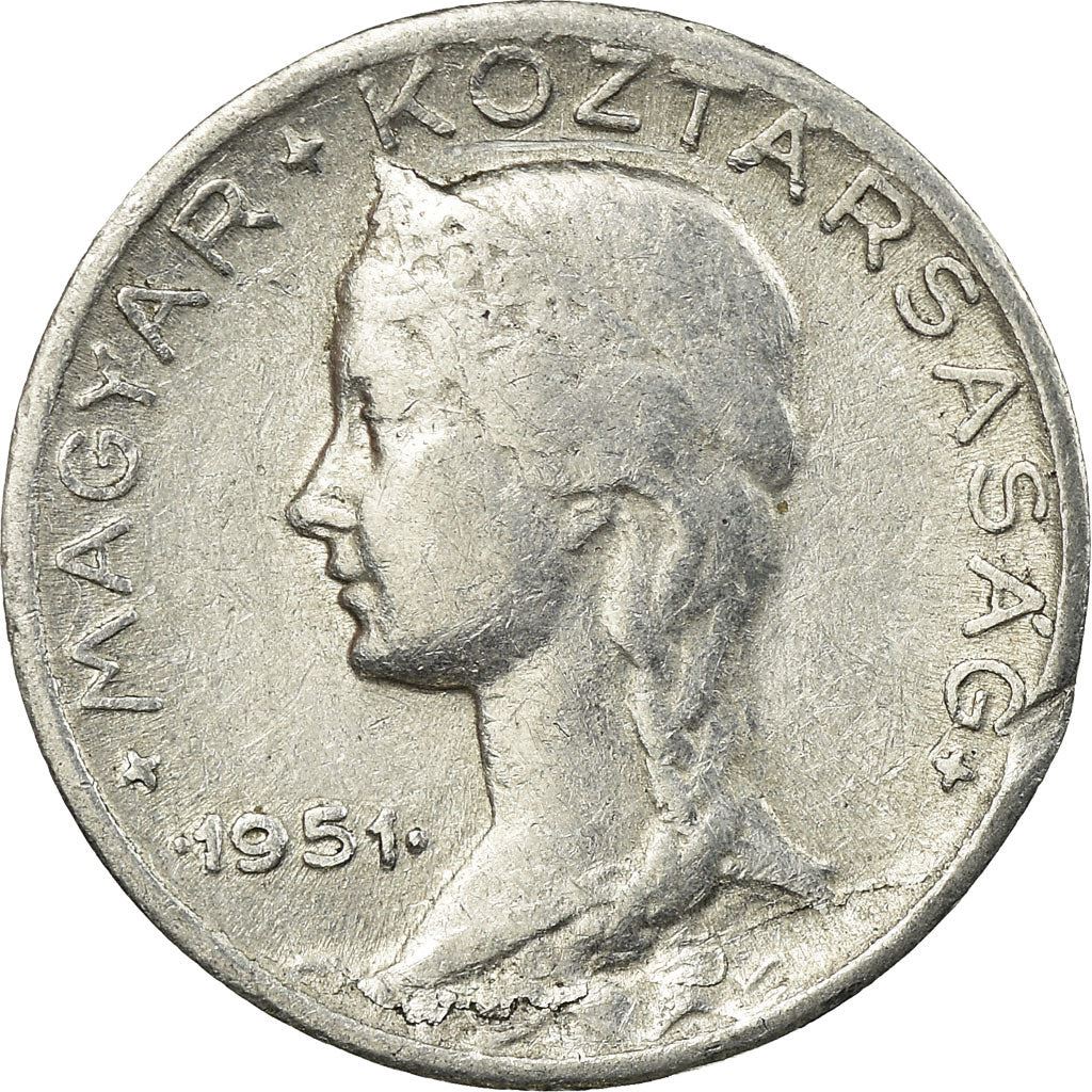 Hungary 5 Filler Coin | Hungaria Liberty | KM535 | 1948 - 1951