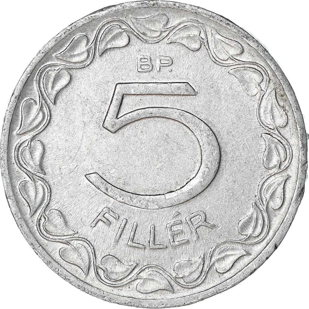 Hungary 5 Filler Coin | Hungaria Liberty | KM549 | 1953 - 1989