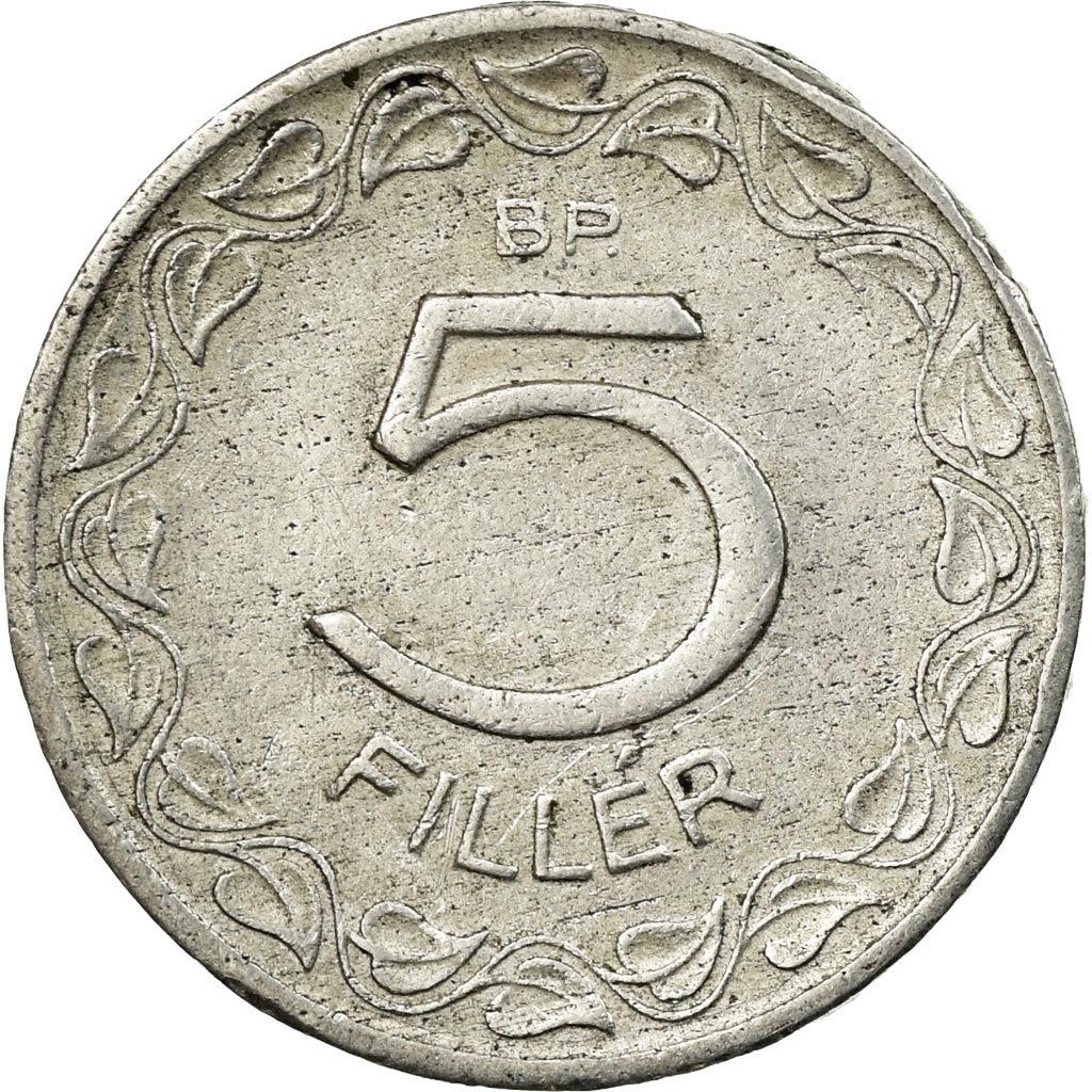 Hungary 5 Filler Coin | Hungaria Liberty | KM549 | 1953 - 1989