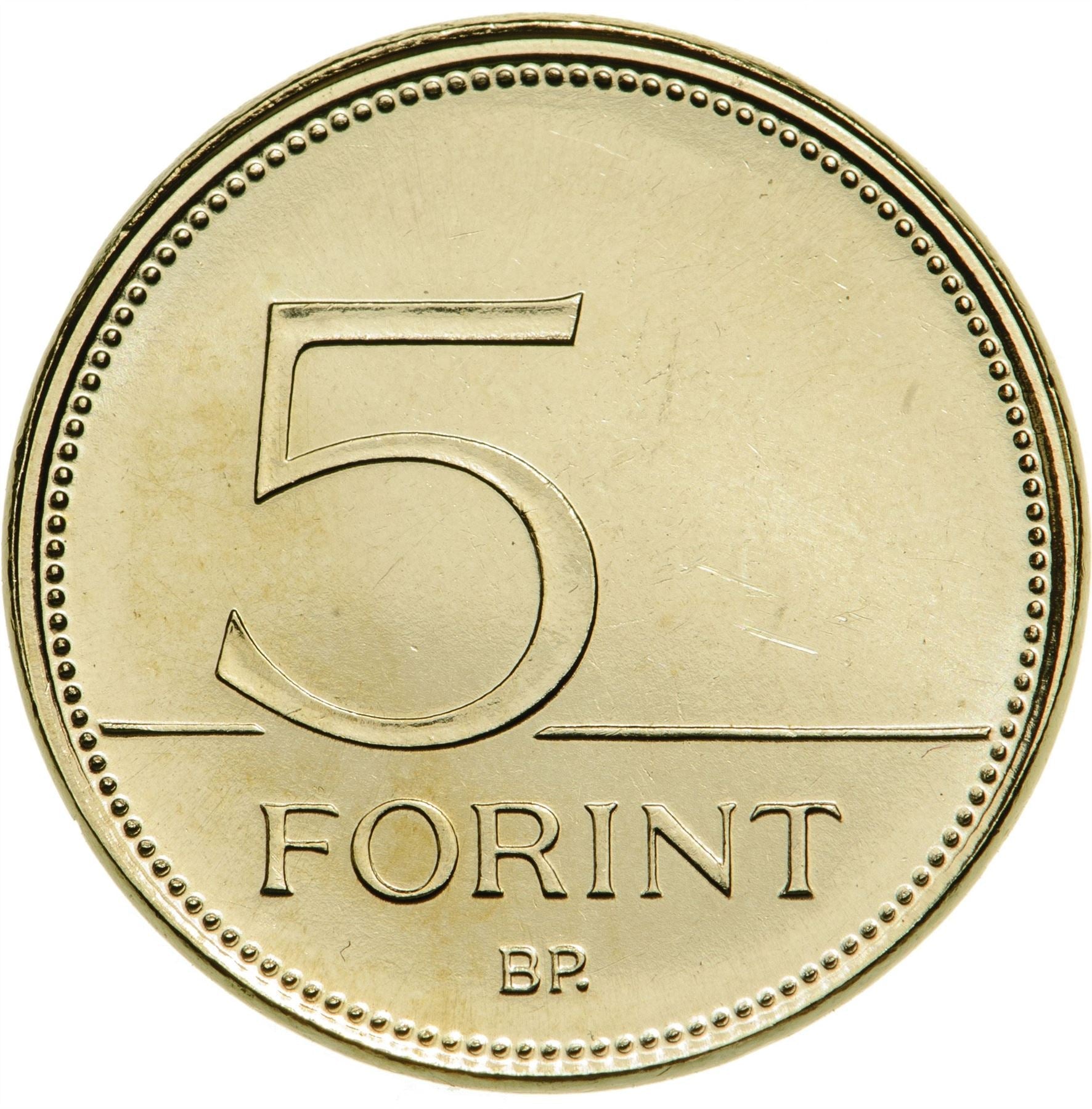 Hungary | 5 Forint Coin | 75th anniversary of the forint | KM 1015 | 2021