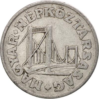 Hungary 50 Filler Coin | Elisabeth Bridge | Budapest | KM574 | 1967 - 1989