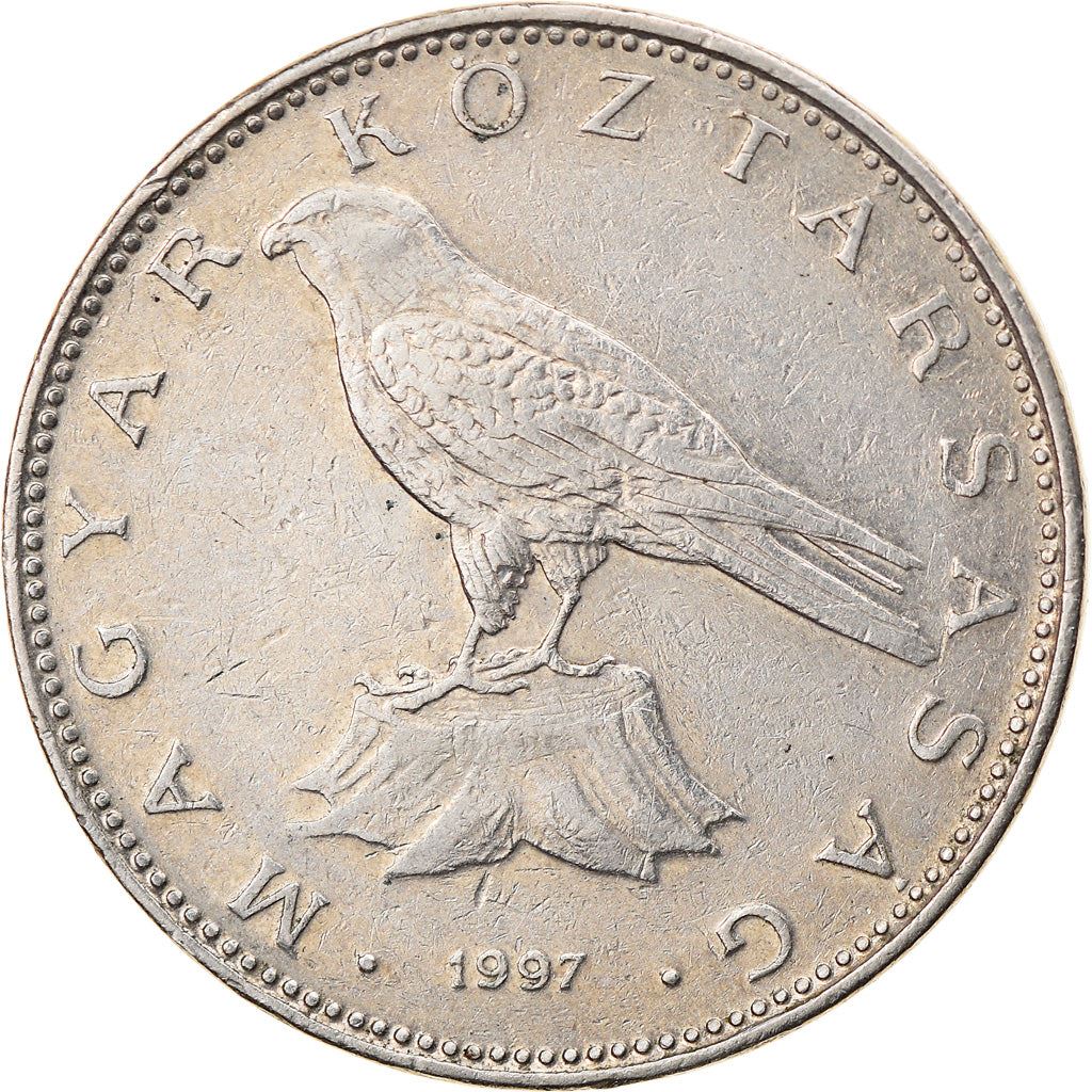 Hungary 50 Forint Coin | Saker Falcon | KM697 | 1992 - 2011