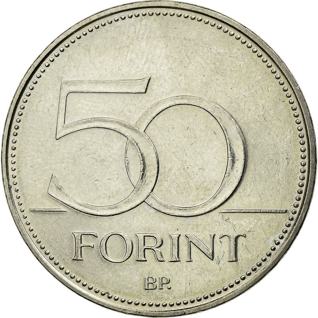 Hungary 50 Forint Coin | Saker Falcon | KM850 | 2012 - 2021