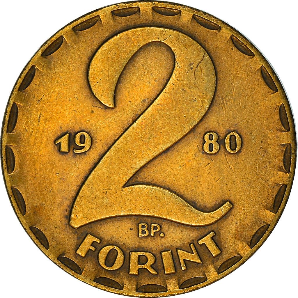 Hungary Coin Hungarian 2 Forint | KM591 | 1970 - 1989