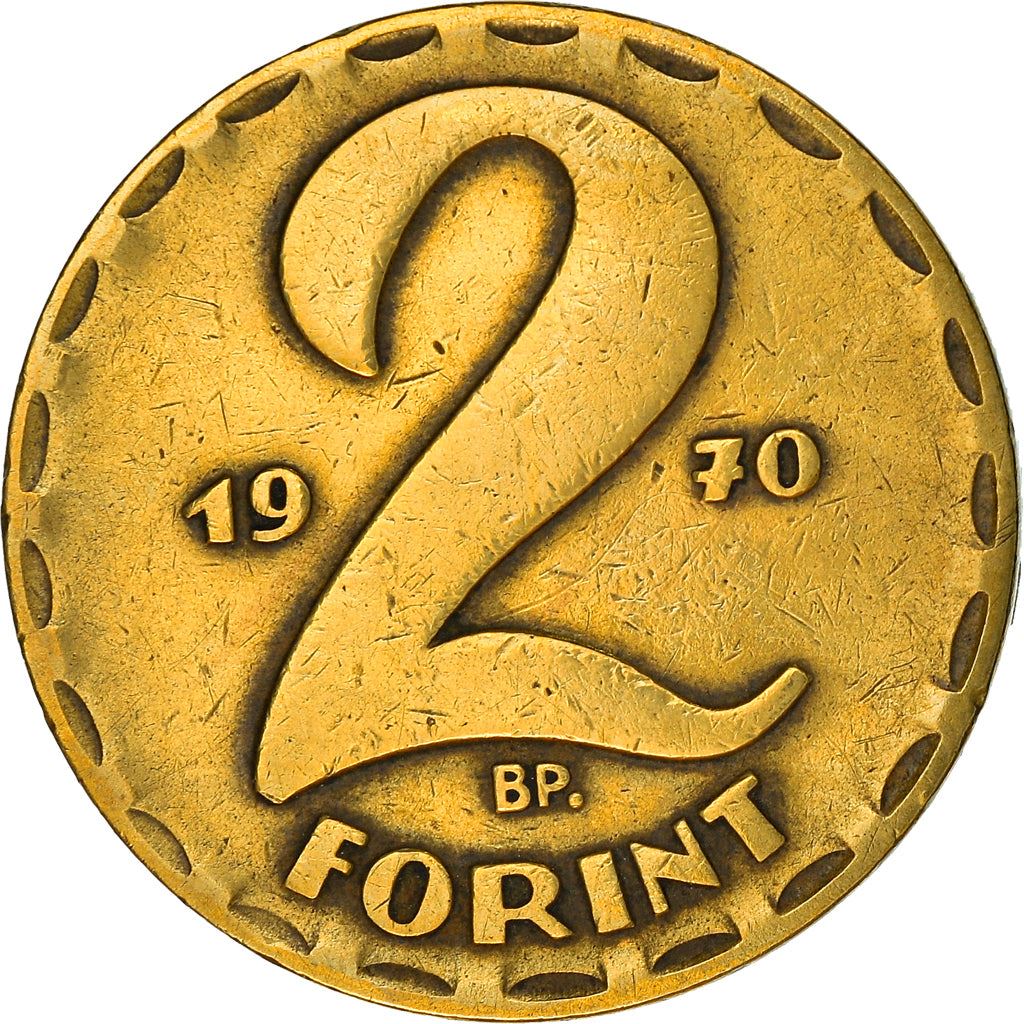 Hungary Coin Hungarian 2 Forint | KM591 | 1970 - 1989