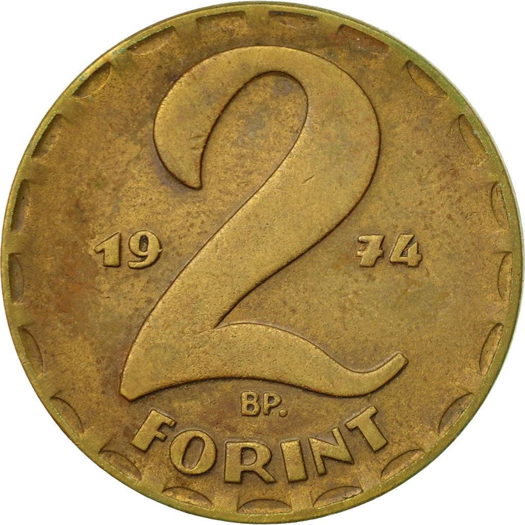 Hungary Coin Hungarian 2 Forint | KM591 | 1970 - 1989