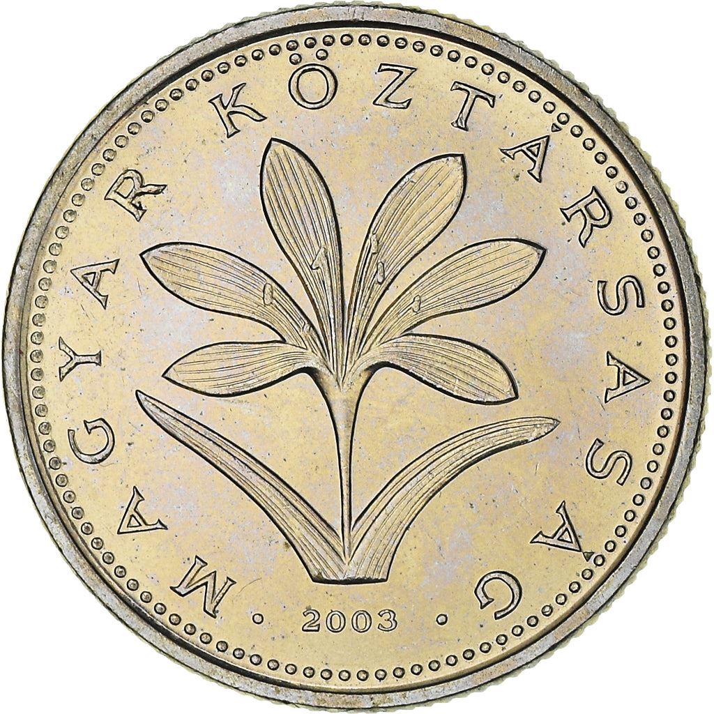 Hungary Coin Hungarian 2 Forint | Plant Naked Ladies | KM693 | 1992 - 2008