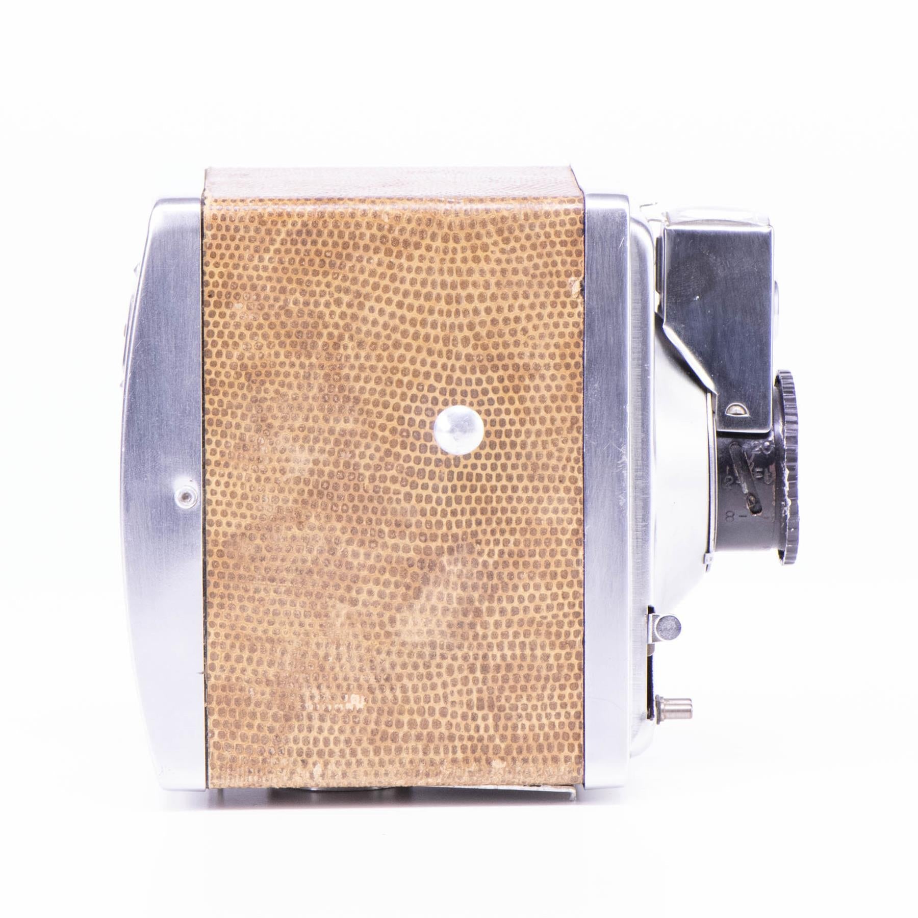 Hunter Gilbert Box Camera | 105mm f11 lens | White | United Kingdom | 1953